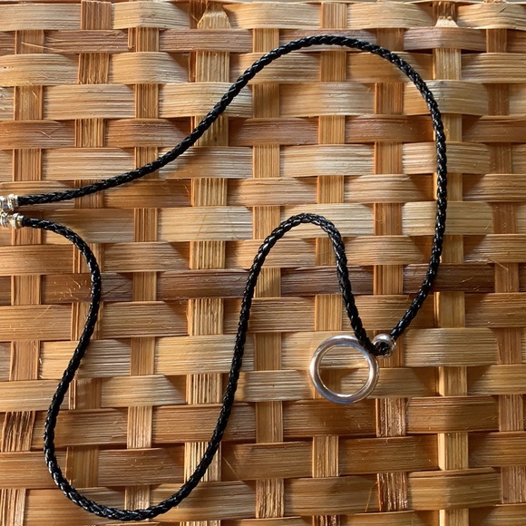 Eyeglass Necklace - Black & Silver - Picture 2 of 6